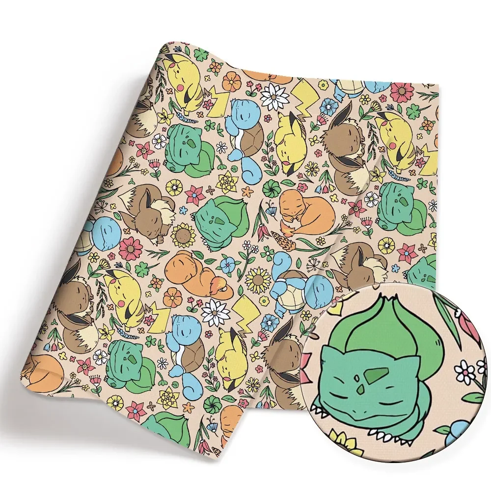 Pokemon Cartoon Fabric140*50cm - Sewing Production recension och pris