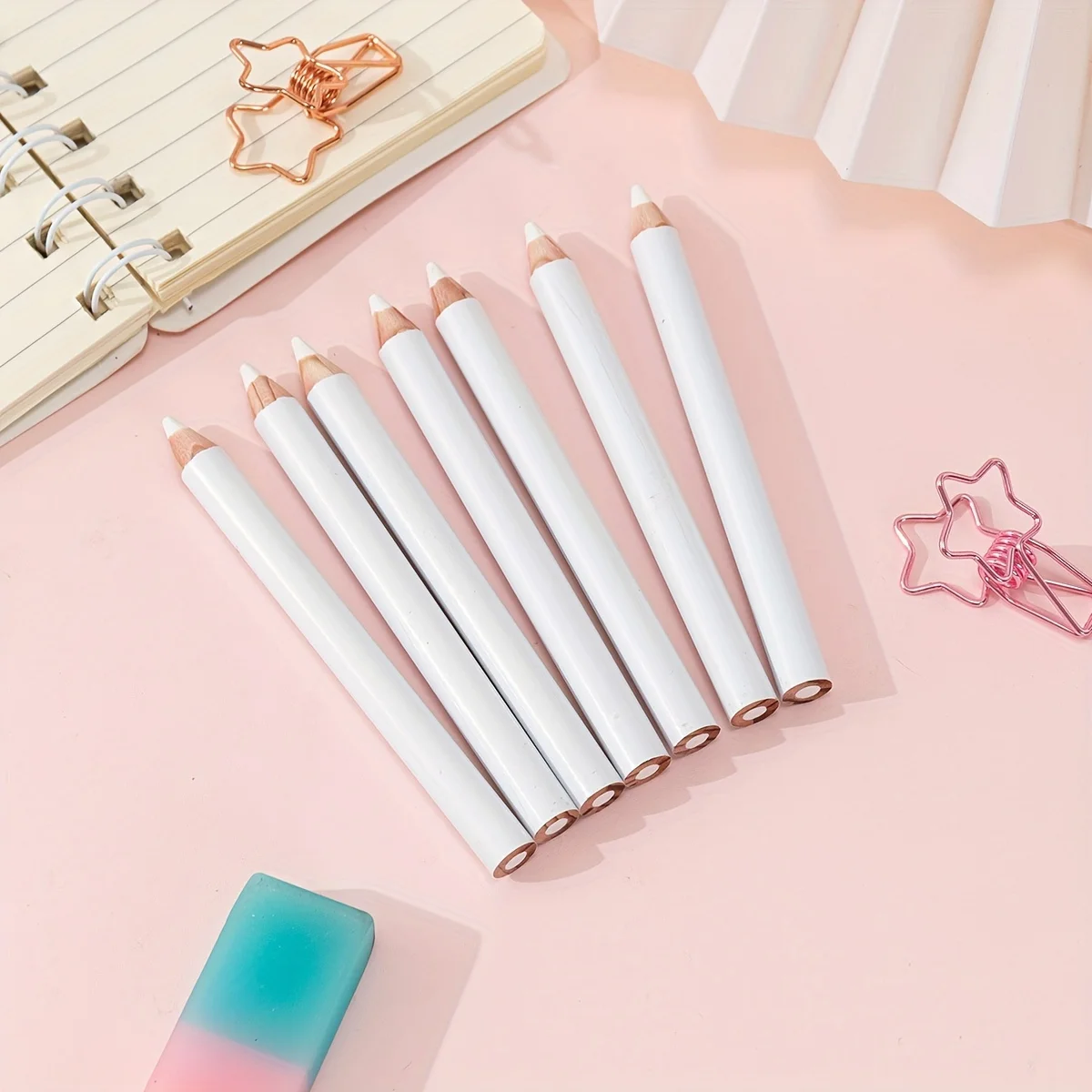 6pcs White Tailor Pen Fashion  - Fabric Marking Pen recension och pris
