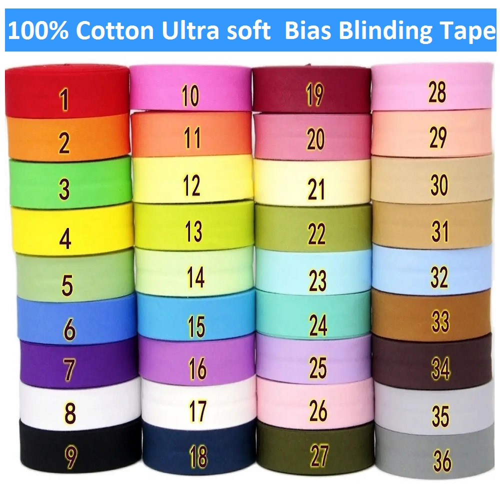 20mm Width Ultra Soft Bias Tap - Binding Tape Bias recension och pris