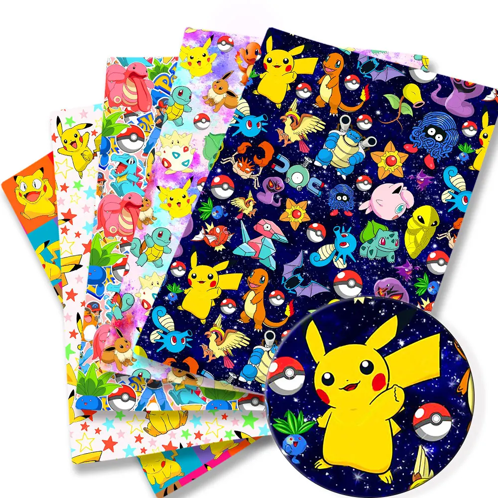 Pokemon Cartoon Fabric140*50cm - Sewing Production recension och pris