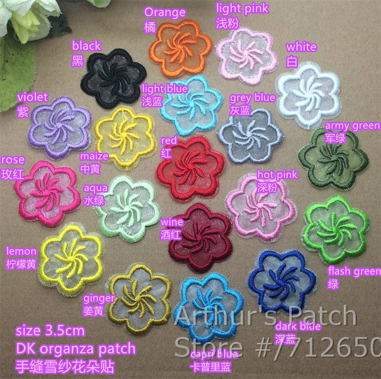New Arrival 10 Pcs Flower Embr - Sewing Id recension och pris