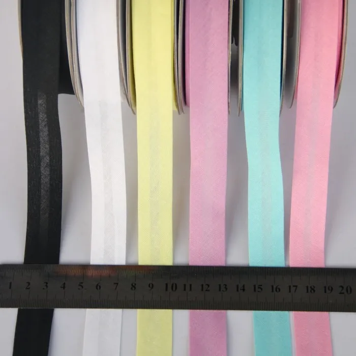 Cotton Bias Fold Tape Webbing  - Binding Tape Bias recension och pris