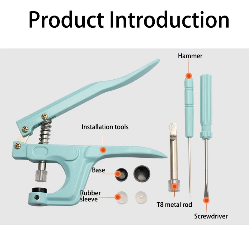 New Multifunction Snaps and 3  - Snap Button Plier recension och pris