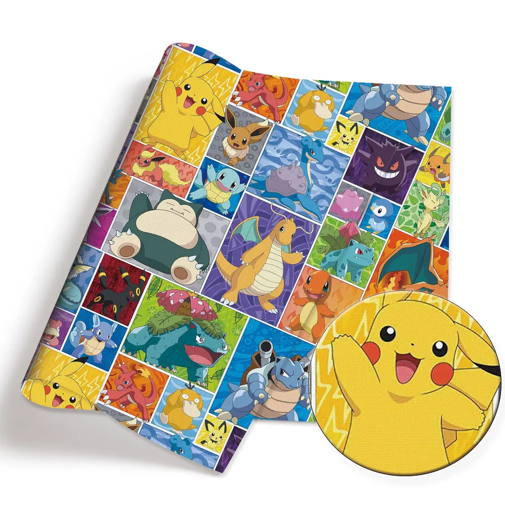 Pokemon Cartoon Fabric140*50cm - Sewing Production recension och pris