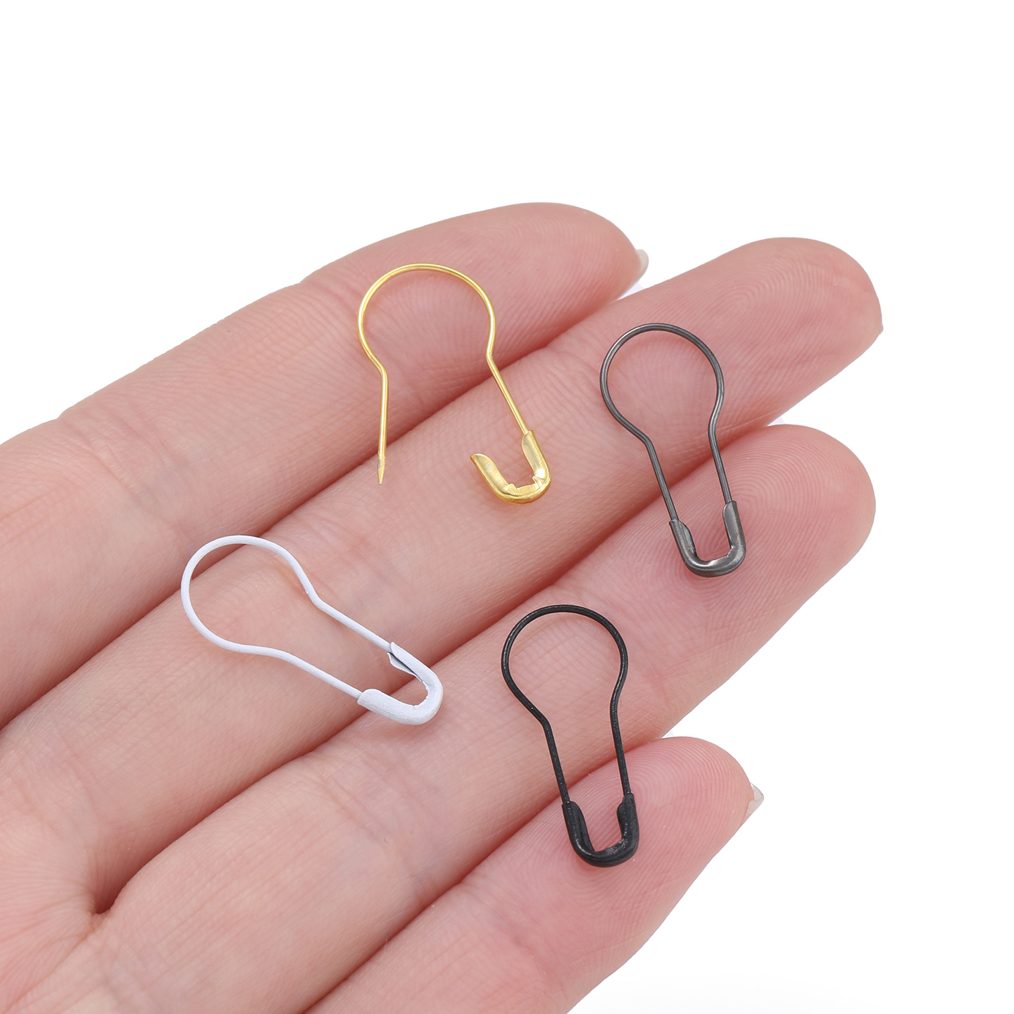 100Pcs/Lot Metal Gourd Safety  - Sewing Necessities recension och pris