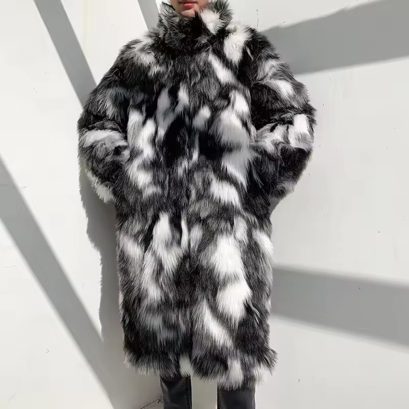 Winter Hip Hop Long Faux Fur C - Sewing Jackets recension och pris