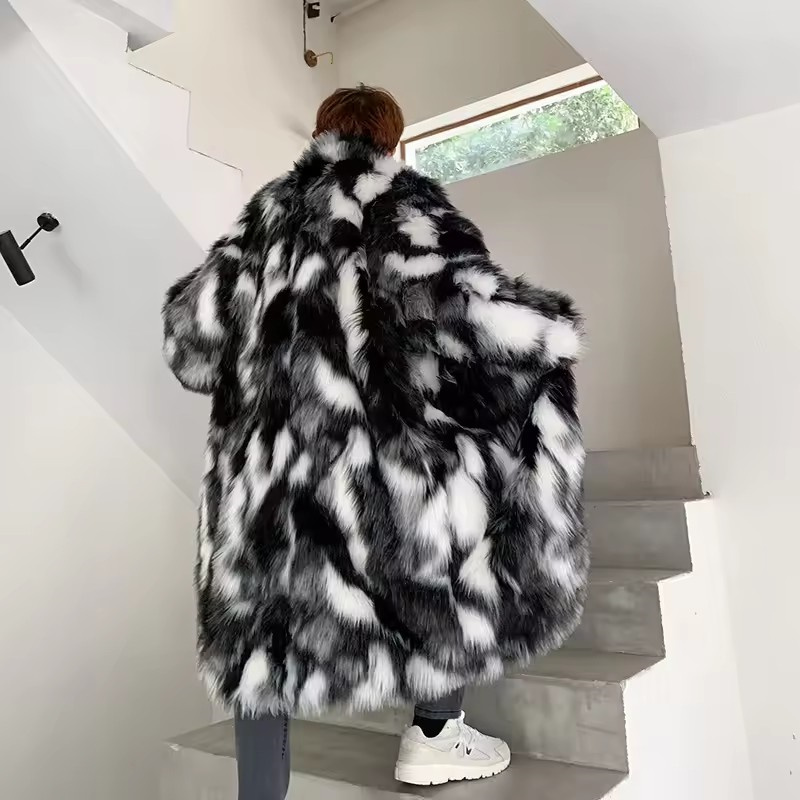 Winter Hip Hop Long Faux Fur C - Sewing Jackets recension och pris