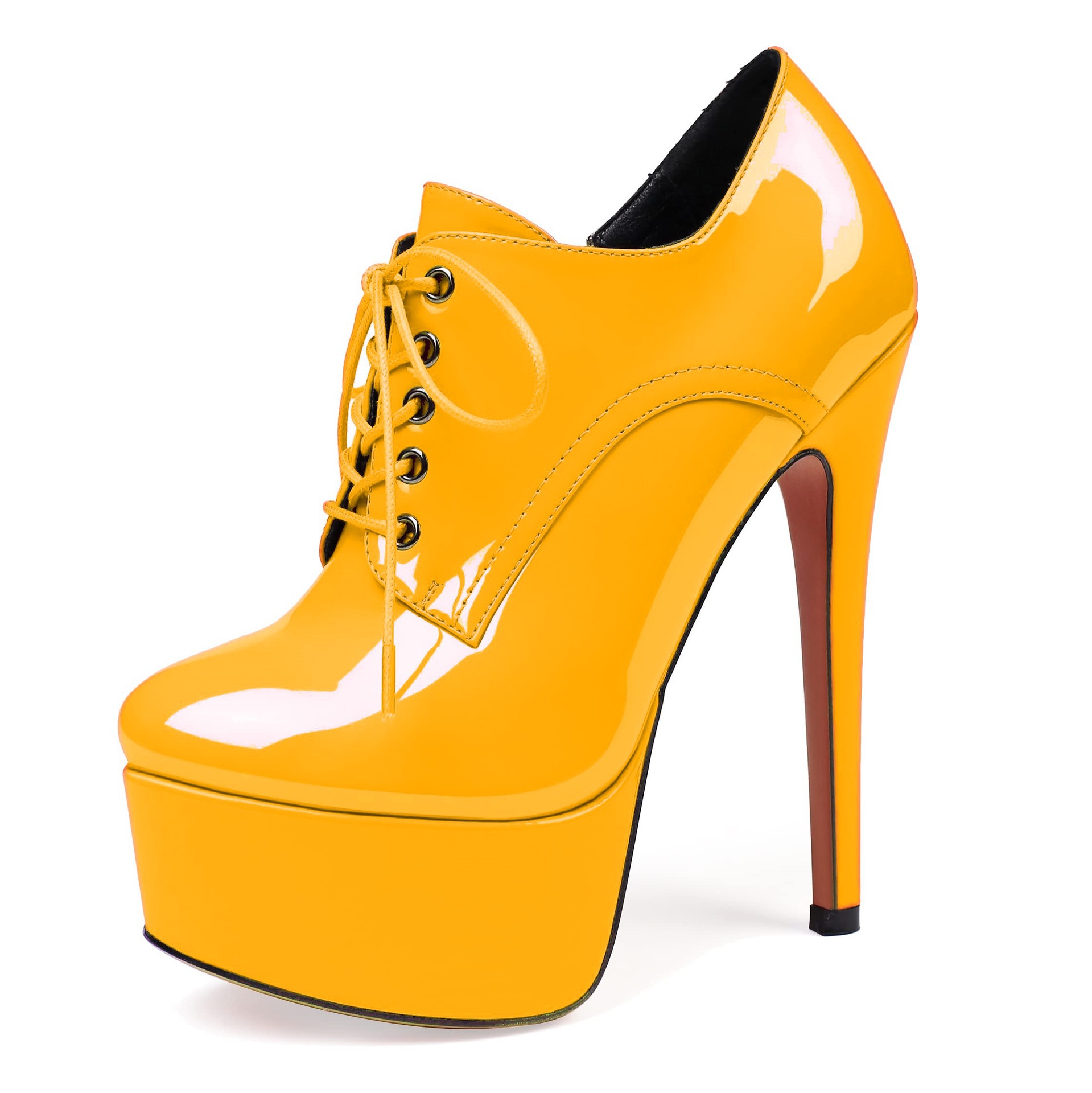 2025 Women's High Heel Platfor - Sewing Front Zipper recension och pris