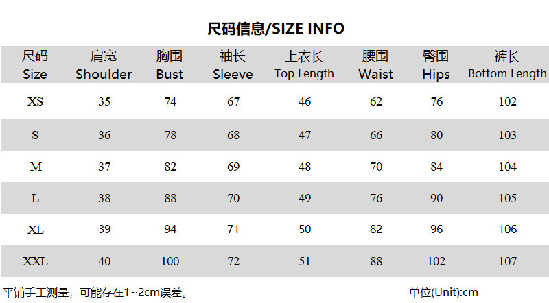 Women Letter‑Print 2‑Piece Tra - Sewing V recension och pris
