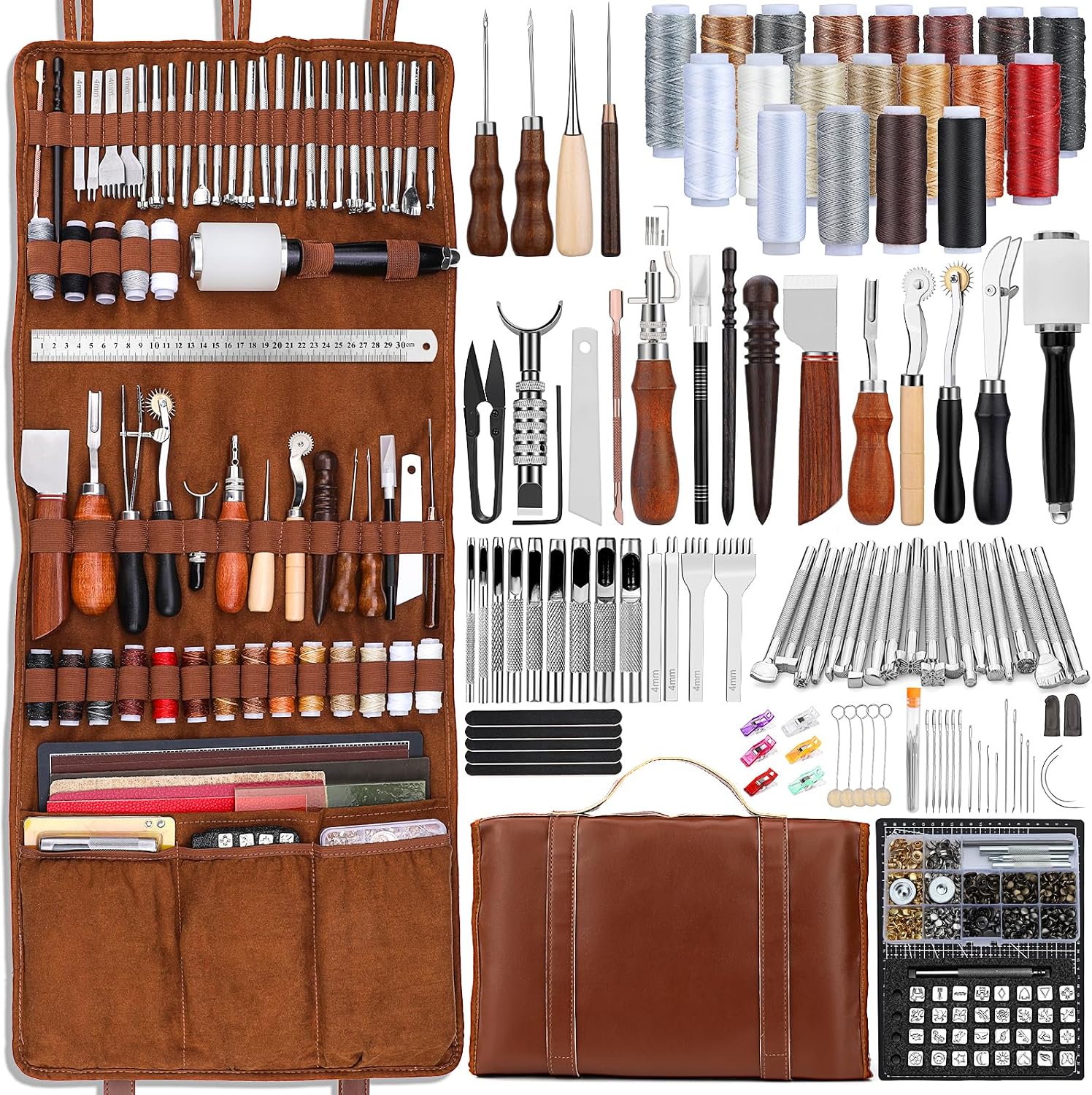 Leather Tooling Kit Leather Cr - Sewing Kit recension och pris