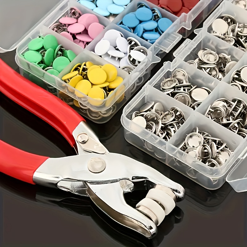 101Pcs Metal Snap Buttons Kit  - Snap Button Plier recension och pris