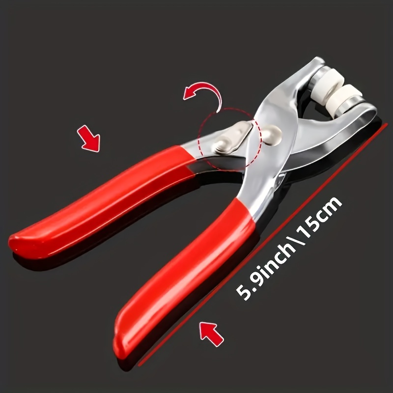101Pcs Metal Snap Buttons Kit  - Snap Button Plier recension och pris