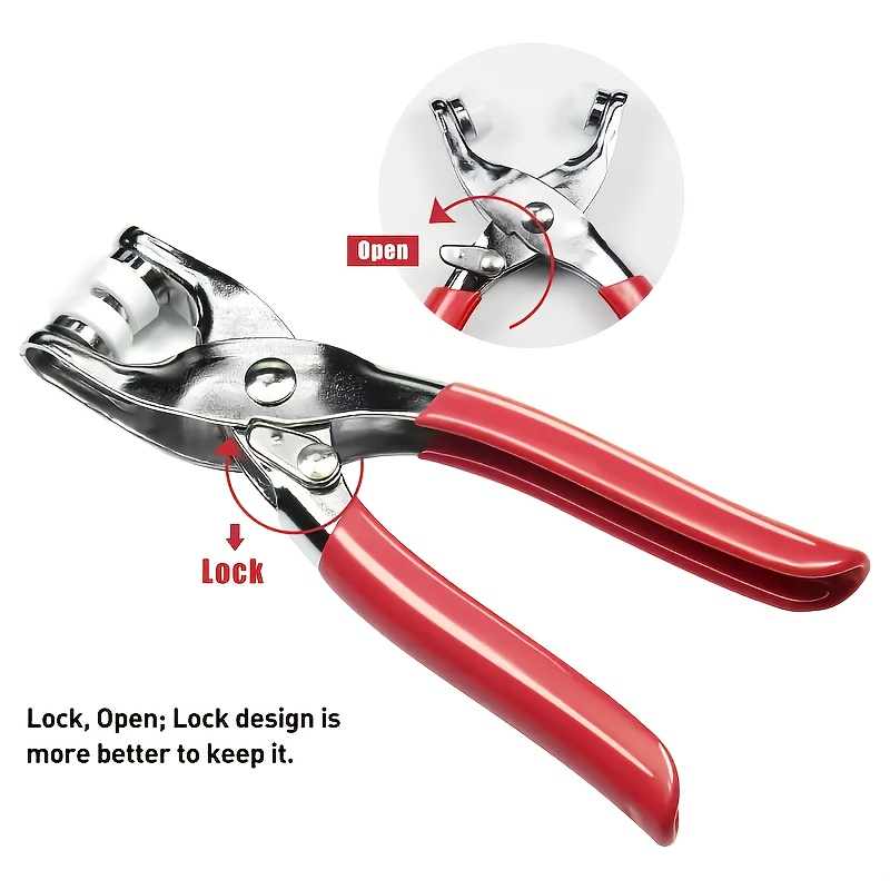 101Pcs Metal Snap Buttons Kit  - Snap Button Plier recension och pris