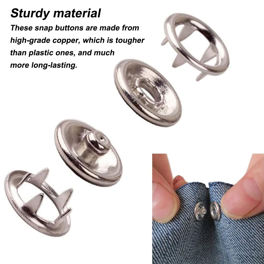 200 Pieces Metal Snap Pliers T - Snap Button Plier recension och pris