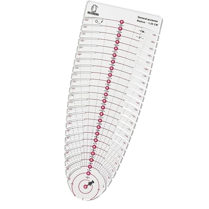 39BB Clear Scale Acrylic Measu - Is Sewing Textile Art recension och pris