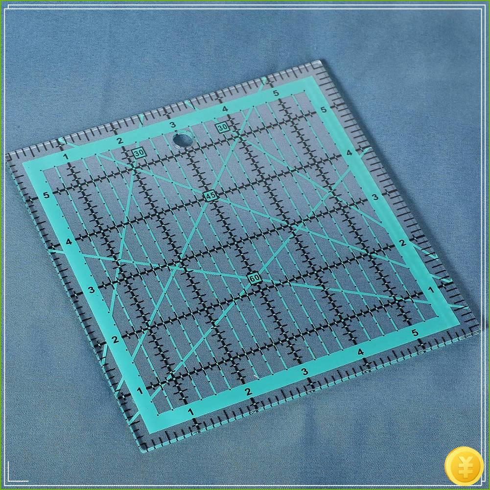 6 Piece Quilting Ruler Ironing - Quilting Ruler Square recension och pris