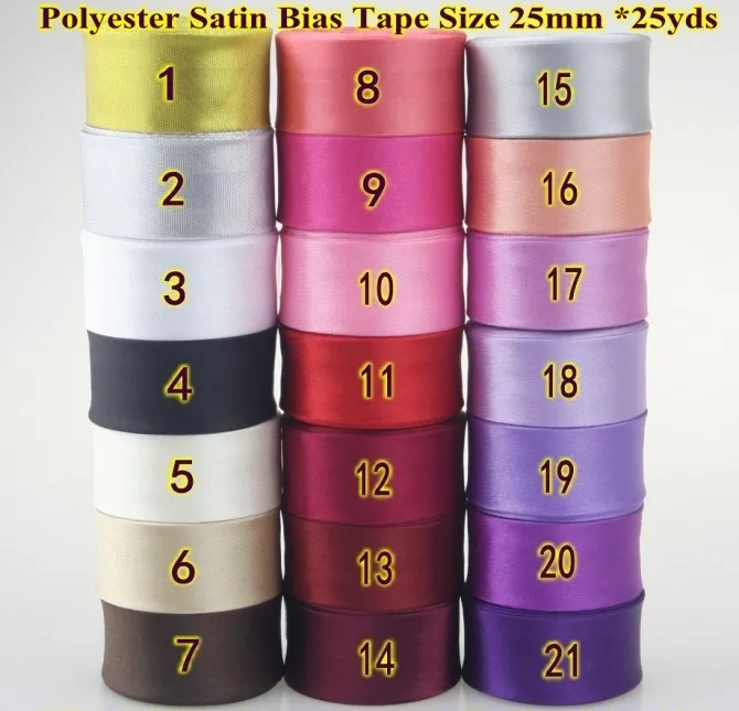 Polyester Satin Bias Tape Flan - Binding Tape Bias recension och pris