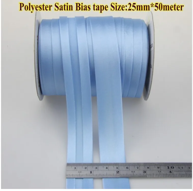 Polyester Satin Bias Tape Flan - Binding Tape Bias recension och pris