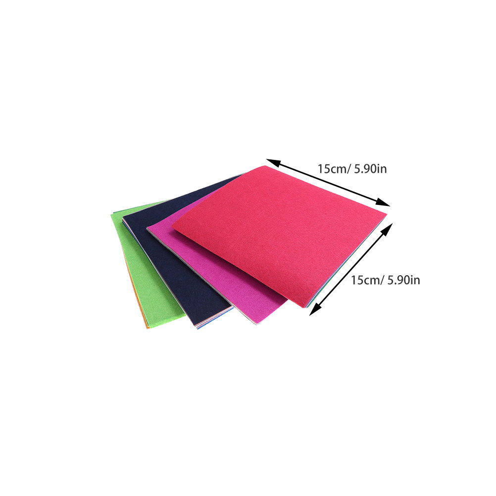 40Pcs Vibrant Nonwoven Fabric  - Is Sewing Textile Art recension och pris