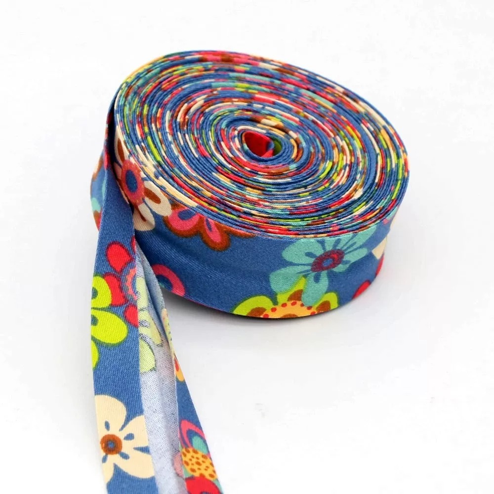 Pure Cotton Floral Bias Tape,  - Binding Tape Bias recension och pris