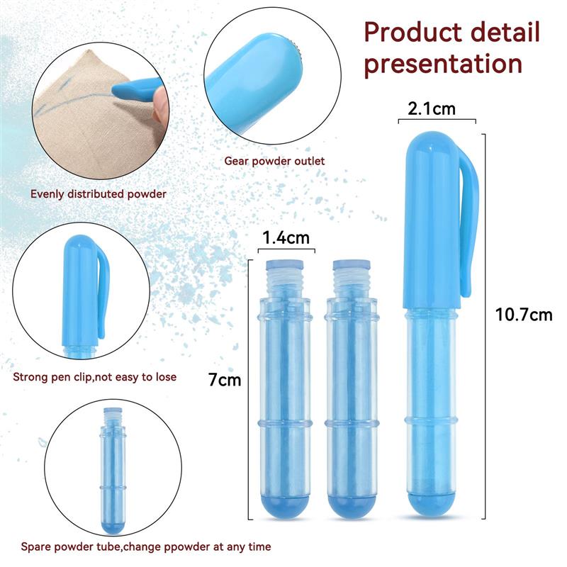 Fabric Chalk Erasable Fabric P - Fabric Marking Pen recension och pris