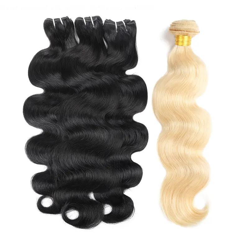 1B/613 Blonde Body Wave Bundle - Textile Sewing Machines recension och pris