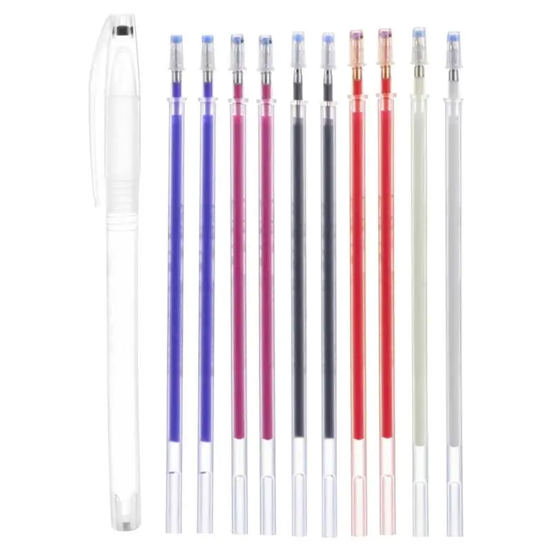 10Pcs Heat Erasable Magic Mark - Fabric Marking Pen recension och pris