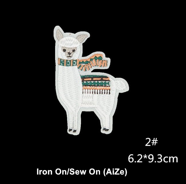 10 Pcs Embroidered Animal Patc - Sewing Id recension och pris