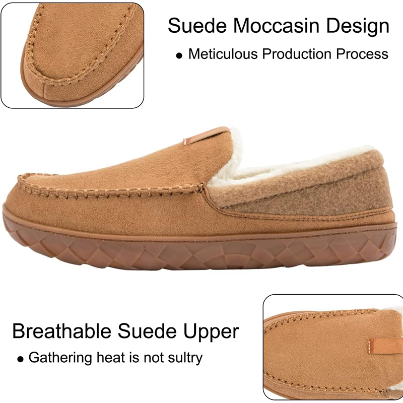 Men's Slippers Home Sewing Plu - Sewing Fleece recension och pris