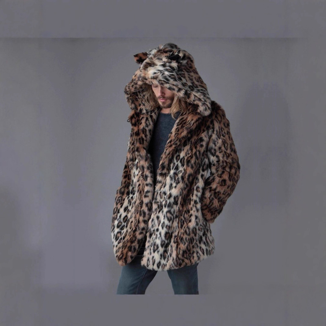 Men Faux Fur Jacket Winter Coa - Sewing V recension och pris