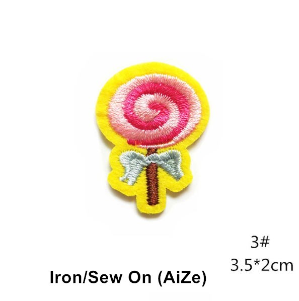 10 Pcs Fruit Cake Embroidered  - Sewing Id recension och pris