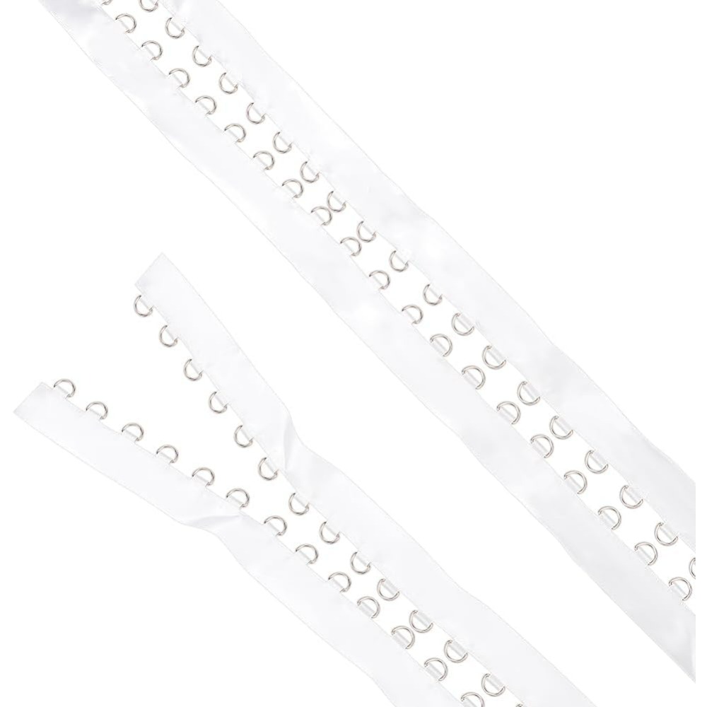 4 Yards White Grommet Trim wit - Sewing Kit recension och pris