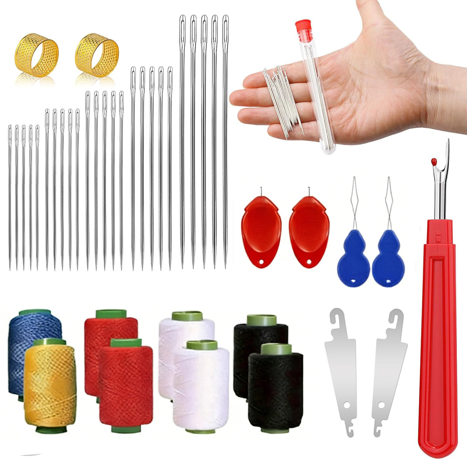 43pcs Big Eye Sewing Needle Ki - Sewing Kit recension och pris