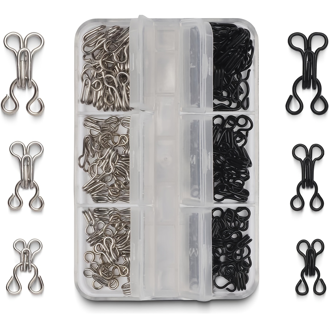 Invisible Collar Hooks and Eye - Hook Eye Fastener recension och pris