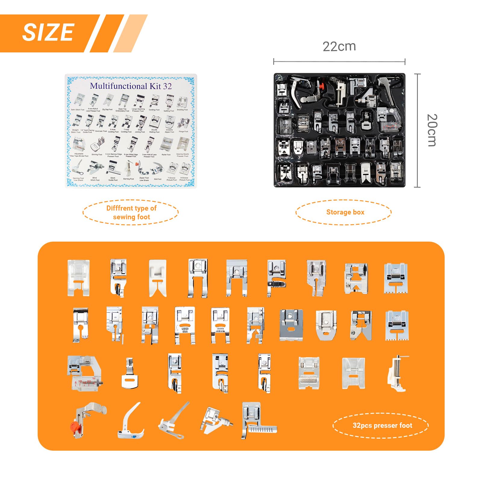 32 in 1 Multi-Function Sewing  - Sewing Kit recension och pris