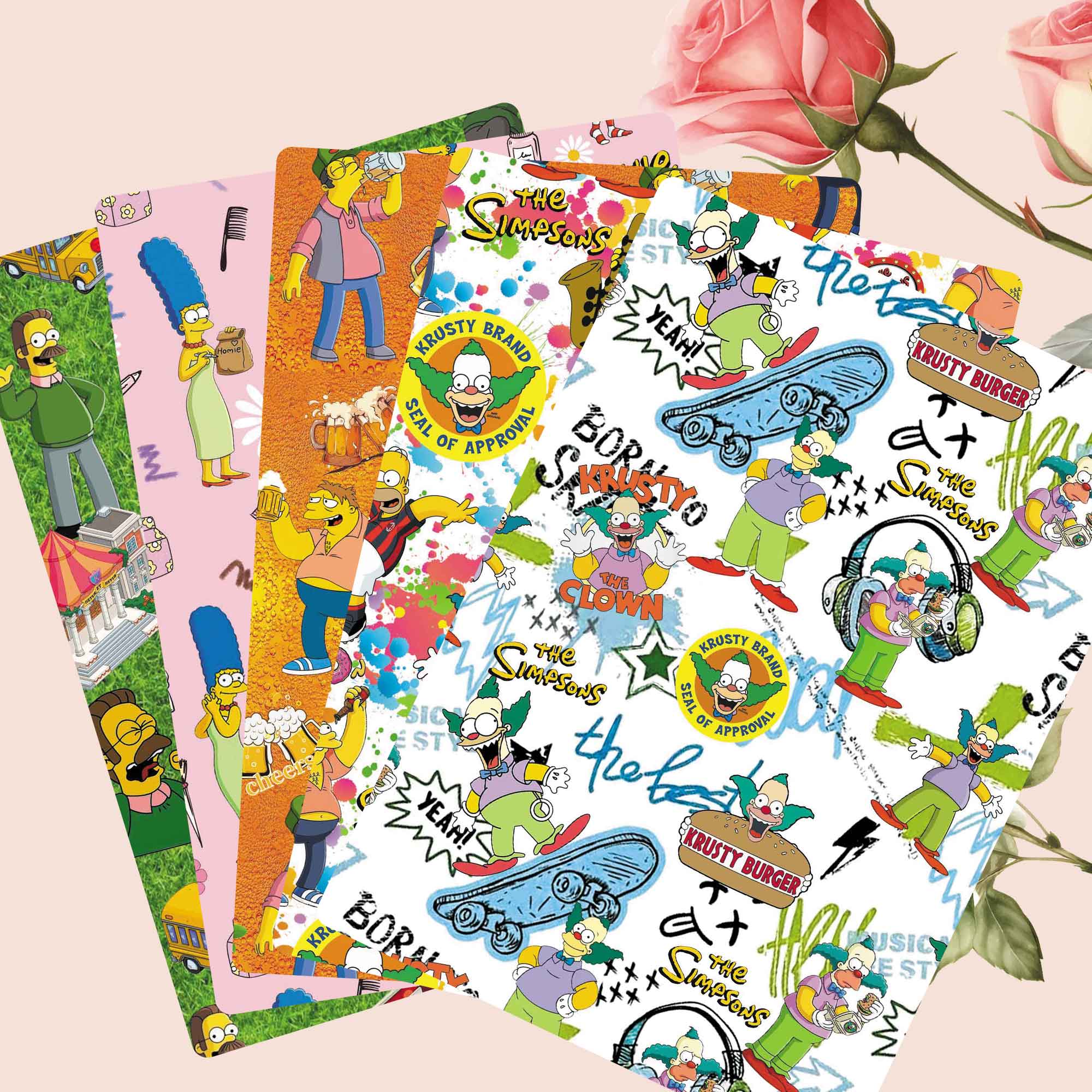 Cartoon THE SIMPSONS Polyester - Sewing Production recension och pris