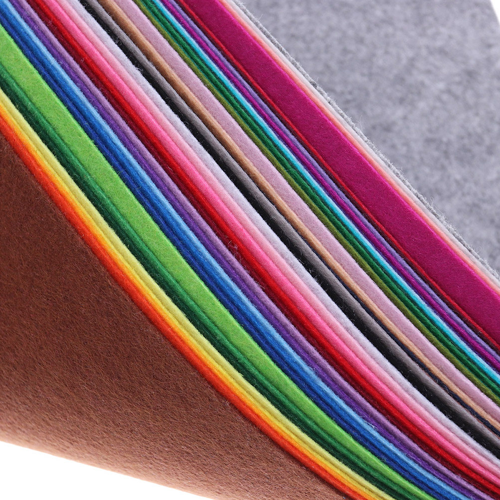 40Pcs Multicolor Nonwoven Fabr - Is Sewing Textile Art recension och pris