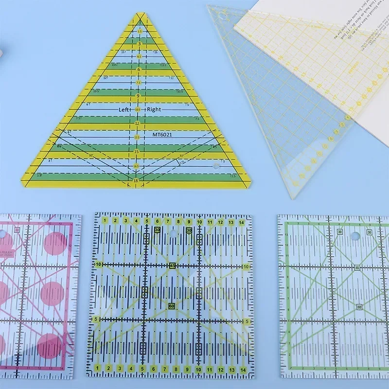 1/2pcs 15cm Quilting Patchwork - Quilting Ruler Square recension och pris