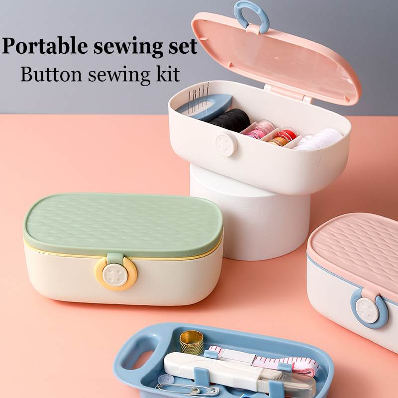 Sewing Kit, Plastic Sewing Box - Sewing Kit recension och pris
