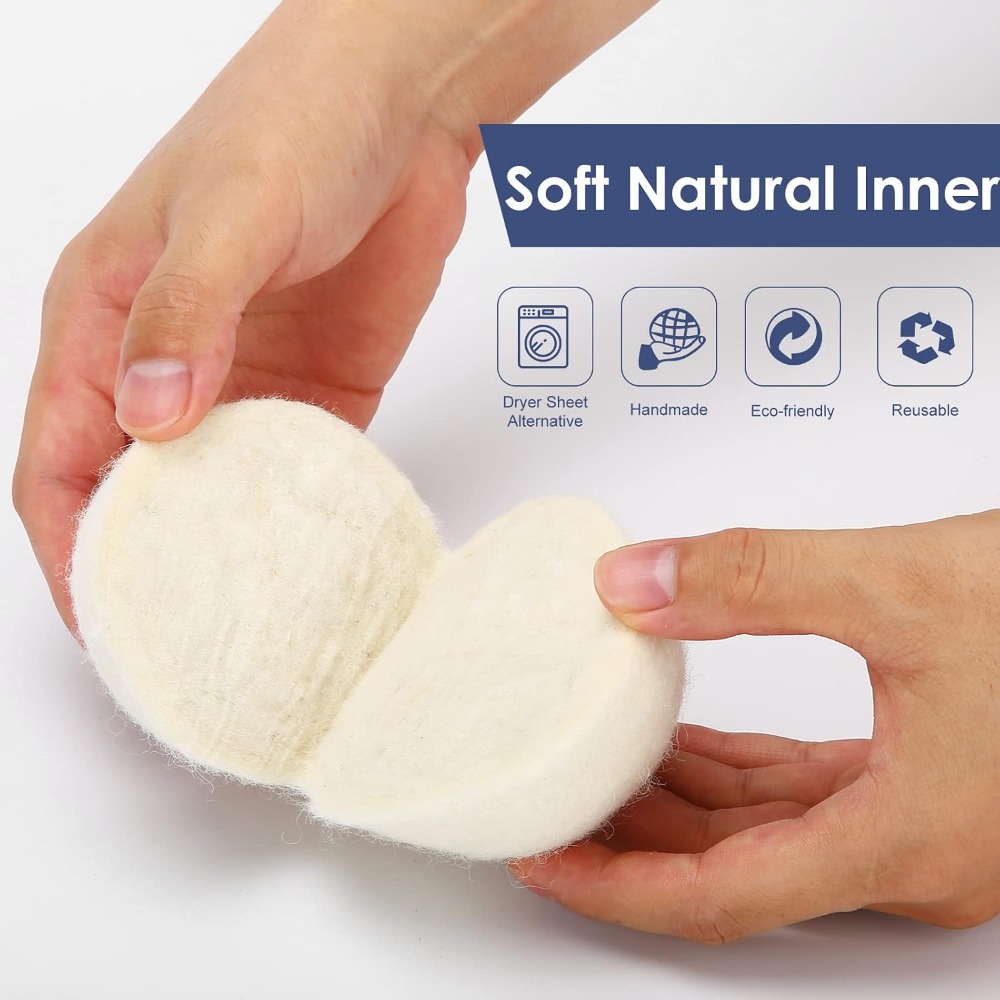 Handmade Extra Large Wool Drye - Fabric Softener Sheet recension och pris