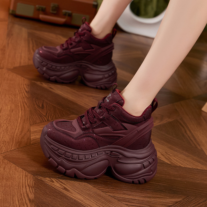 Fashion 9cm Thick Sole Dad Sho - Sewing Fleece recension och pris