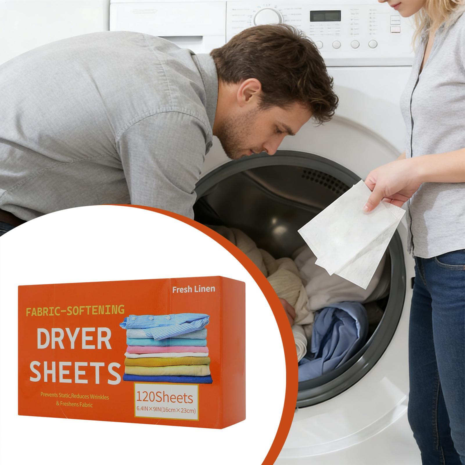 Laundry Softener Sheets 120 Pi - Fabric Softener Sheet recension och pris