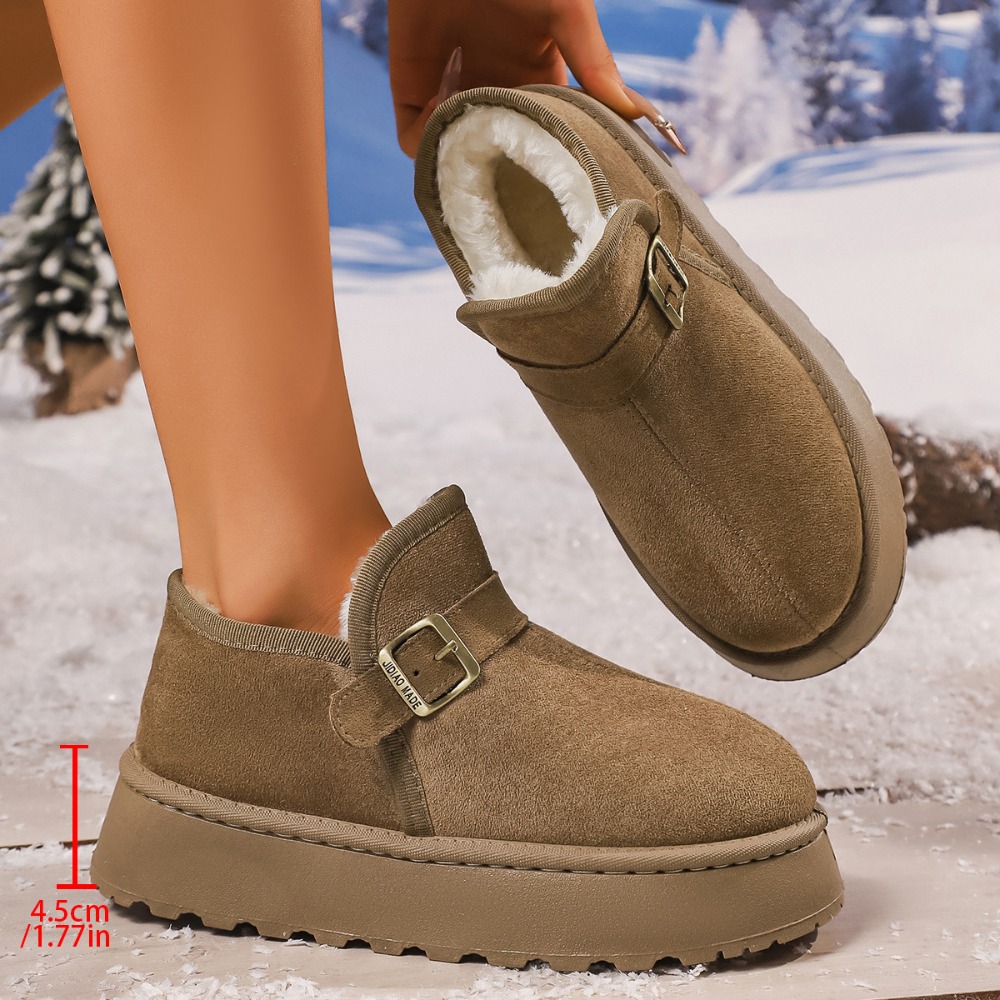 Women's Winter Snow Boots Thic - Sewing Fleece recension och pris