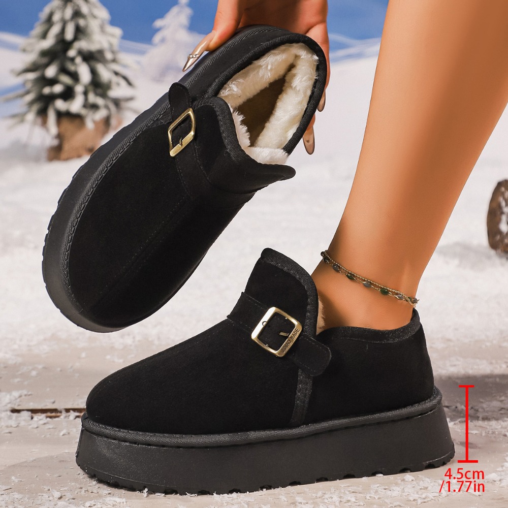 Women's Winter Snow Boots Thic - Sewing Fleece recension och pris