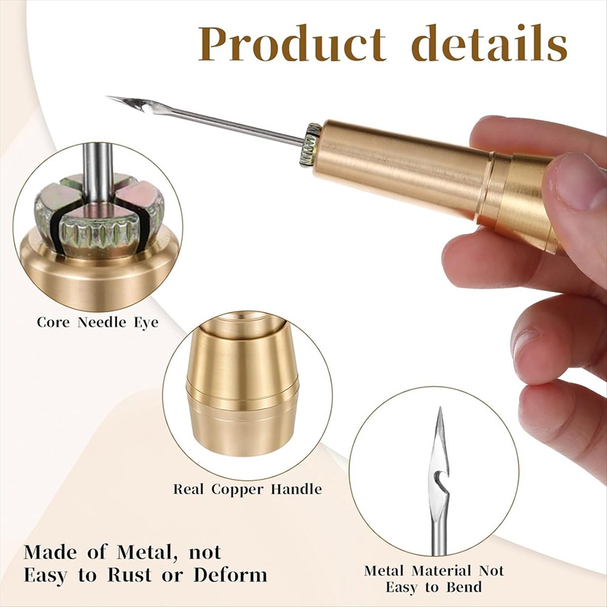 9pcs Leather Sewing Awl Kit wi - Sewing Kit recension och pris