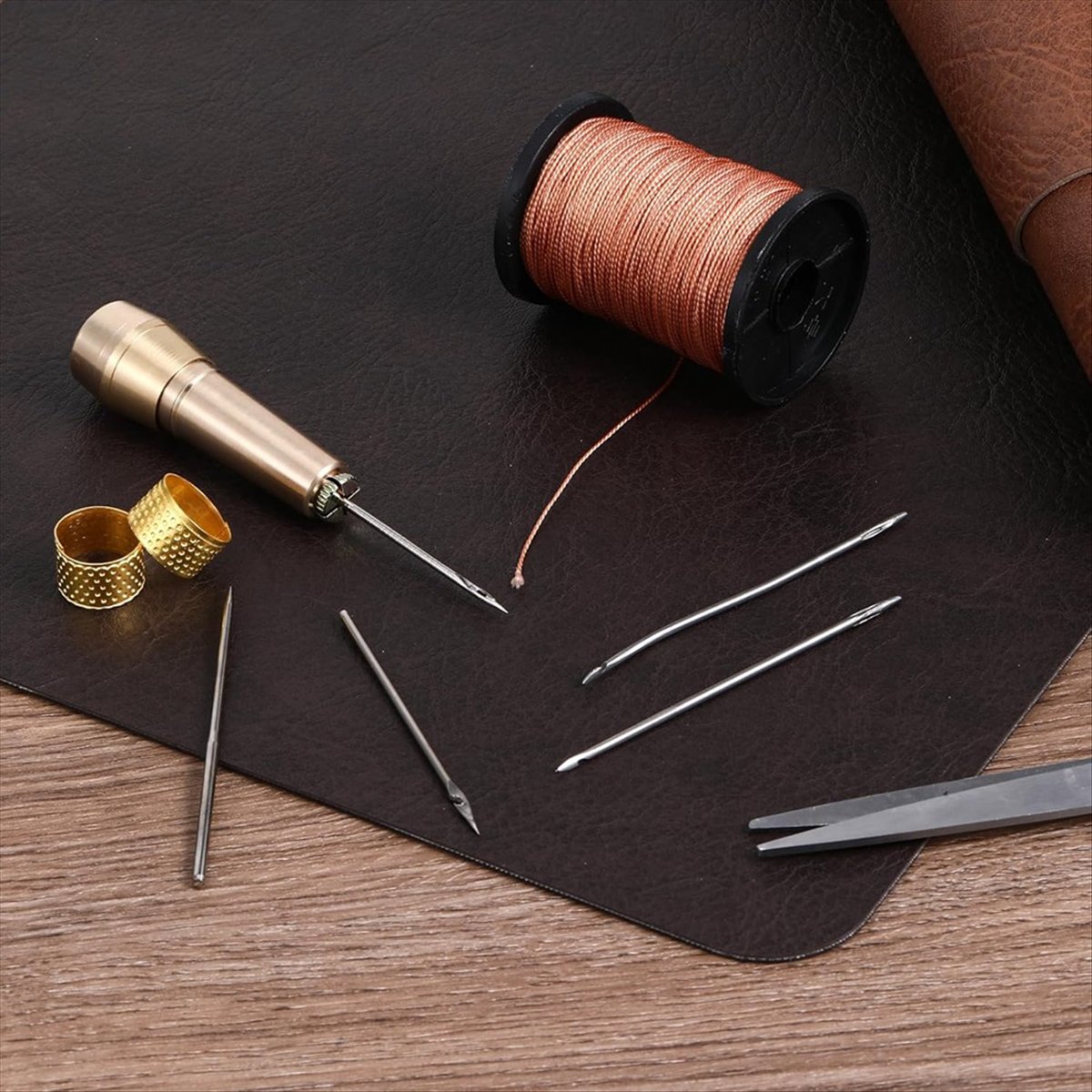 9pcs Leather Sewing Awl Kit wi - Sewing Kit recension och pris