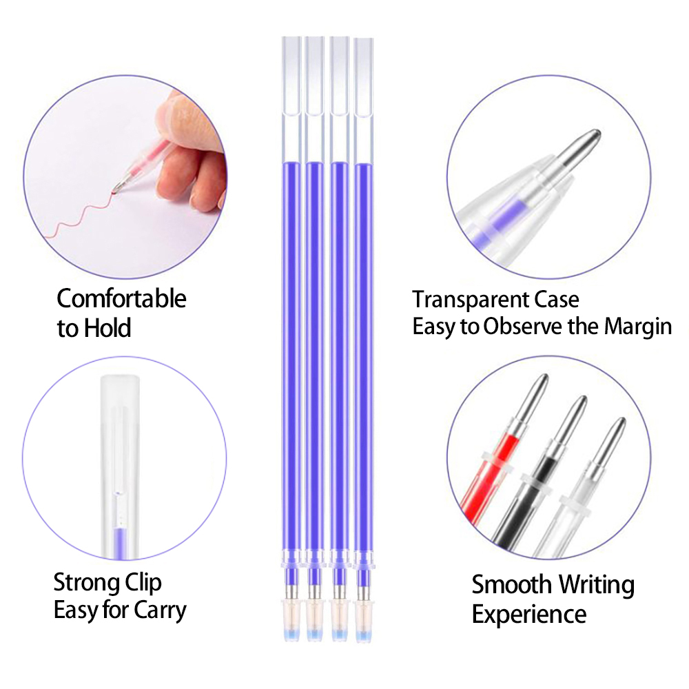 100Pcs Heat Erasable Pens Refi - Fabric Marking Pen recension och pris