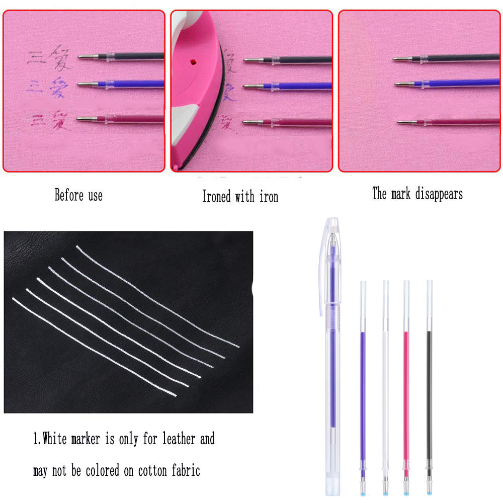 100Pcs Heat Erasable Pens Refi - Fabric Marking Pen recension och pris