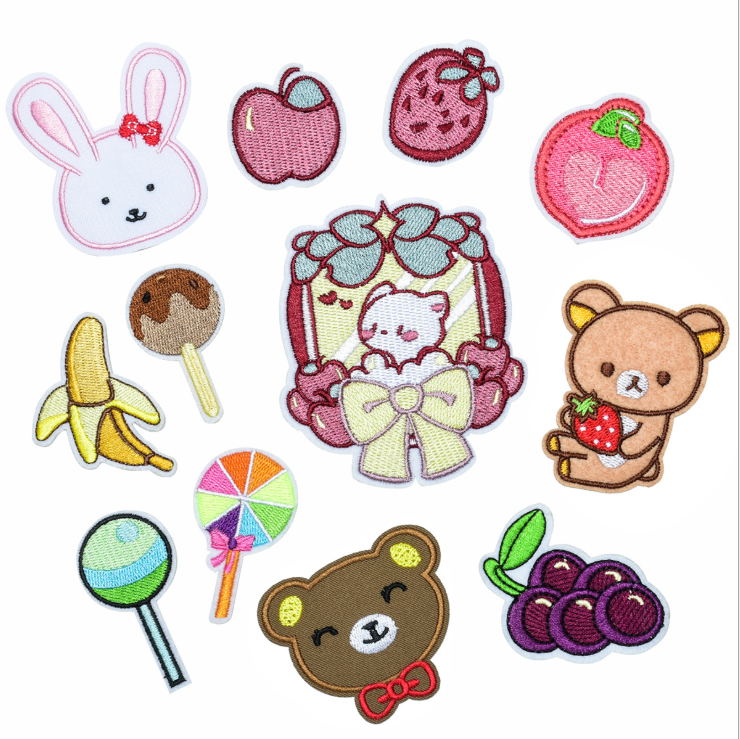 New Arrival 10 Pcs Embroidered - Sewing Id recension och pris