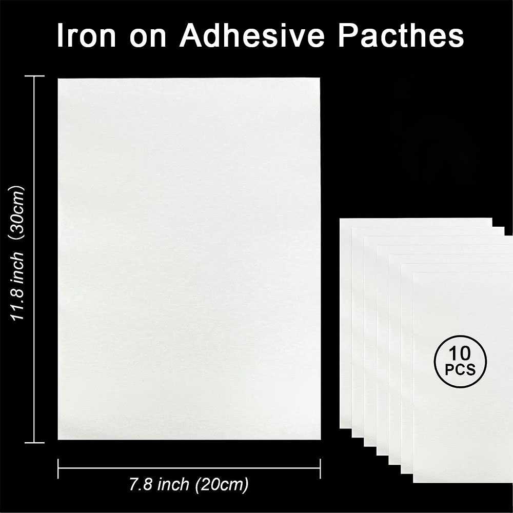 10 Pcs 7.8in x 11.8in Iron-on  - Fabric Softener Sheet recension och pris